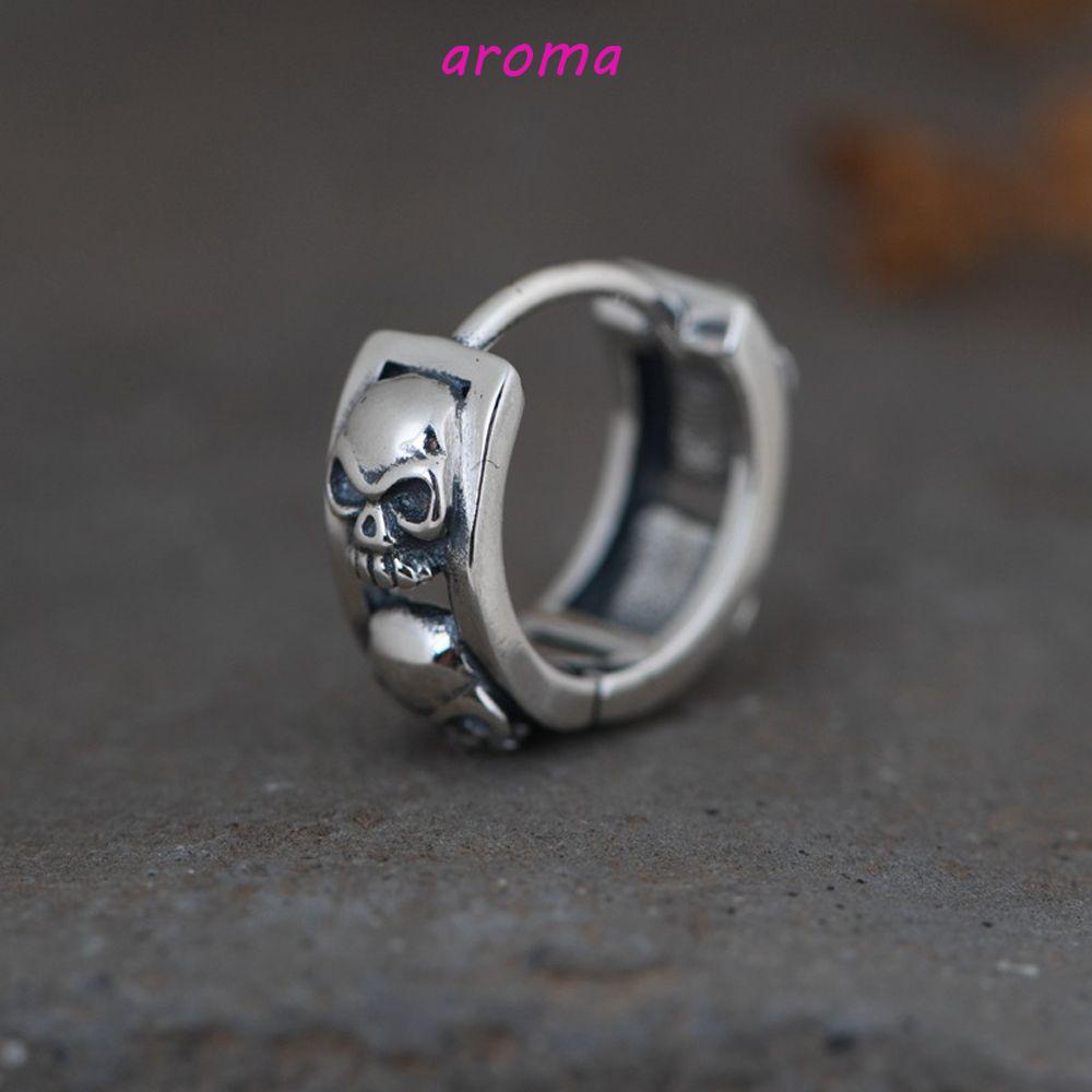 Khuyên Tai Vòng Màu Trơn Bằng Đồng Thau Thời Trang Dự Tiệc Cho Nam Và Nữ