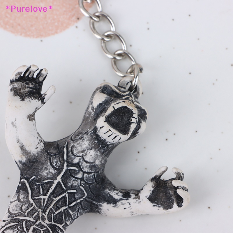 Móc Khóa Cao Su Hình Quỷ Phong Cách Gothic Cổ Điển Dành Cho Nam Mới