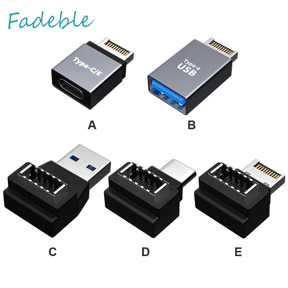 Bo Mạch Chủ Chuyển Đổi Loại E Sang Type C / USB Cho Máy Tính