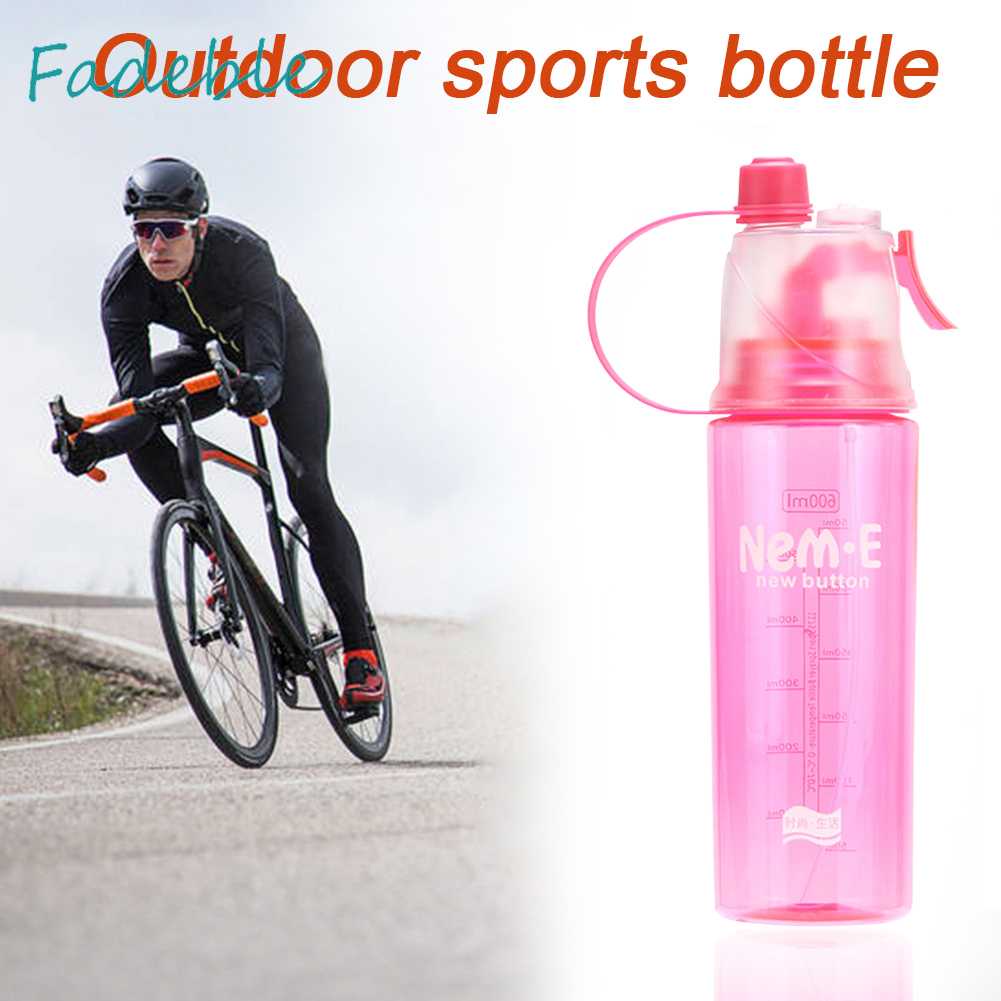 Bình Nước Thể Thao Có Vòi Xịt Bằng Nhựa Tiện Dụng