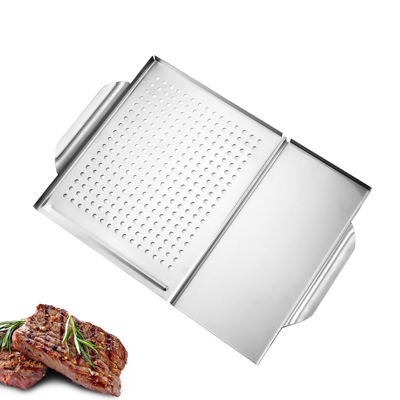 Vỉ Nướng Bbq Có Lỗ Tiện Dụng Cho Hoạt Động Ngoài Trời