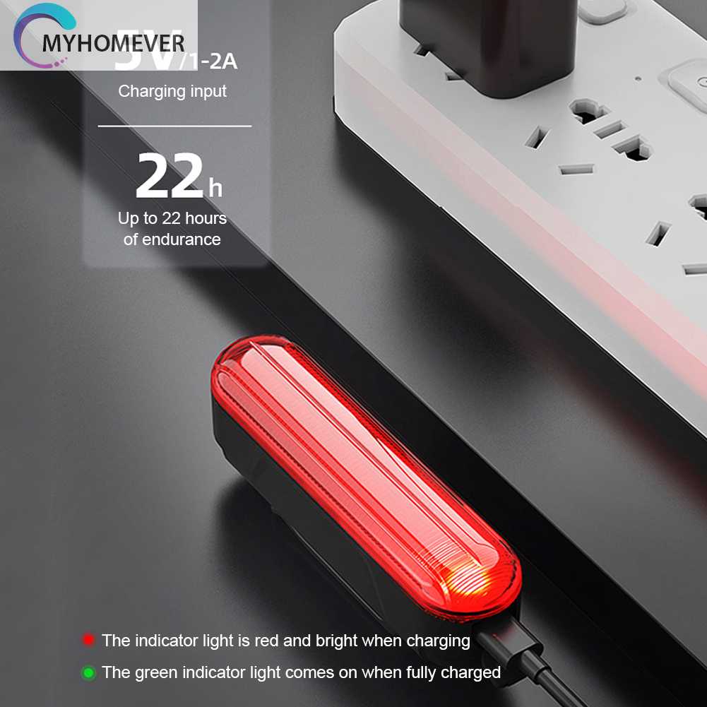 Đèn Phanh Xe Đạp 30LM Cảm Biến Ánh Sáng 450mAh