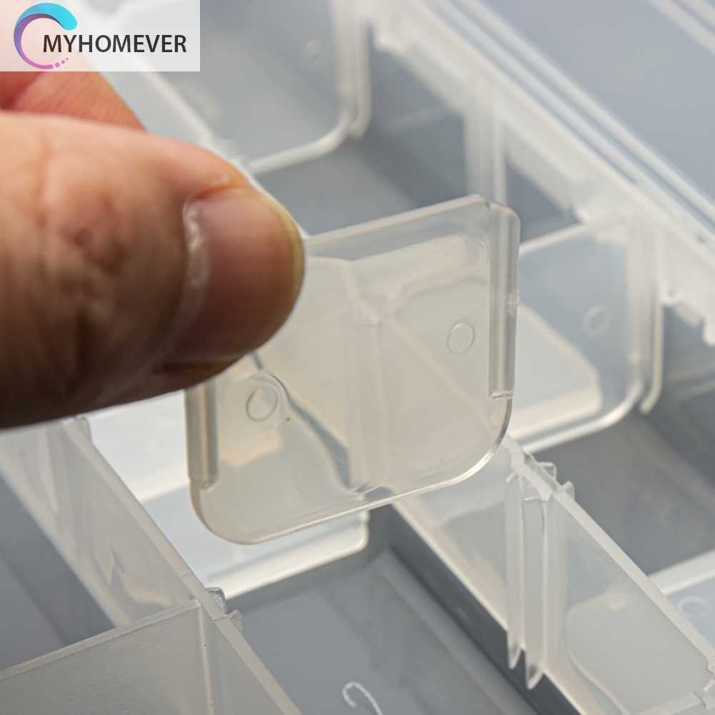 Hộp Nhựa 15 Ngăn Đựng Lưỡi Câu Cá Tiện Lợi