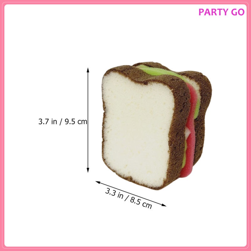 Set 2 Miếng Bọt Biển Rửa Chén Bằng Sợi Micro Tiện Dụng