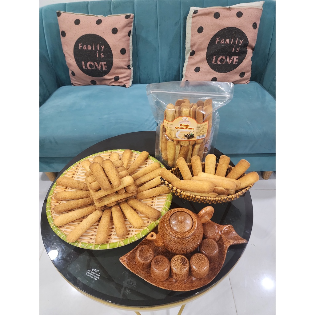 BÁNH CHAMPANE KHÔNG ĐƯỜNG ( PHONG GIÀU FOOD )