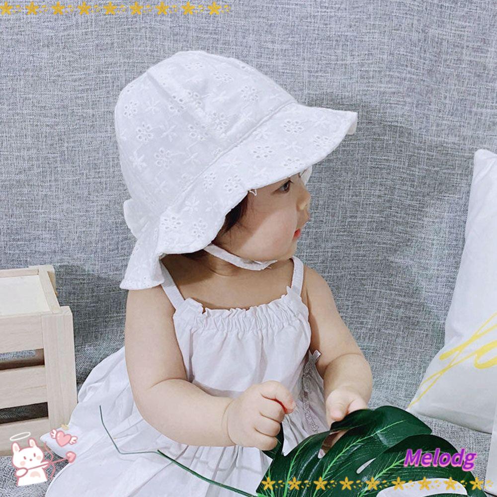 Mũ Bucket Panama Thắt Nơ Chống Tia Uv Bảo Vệ Cho Bé