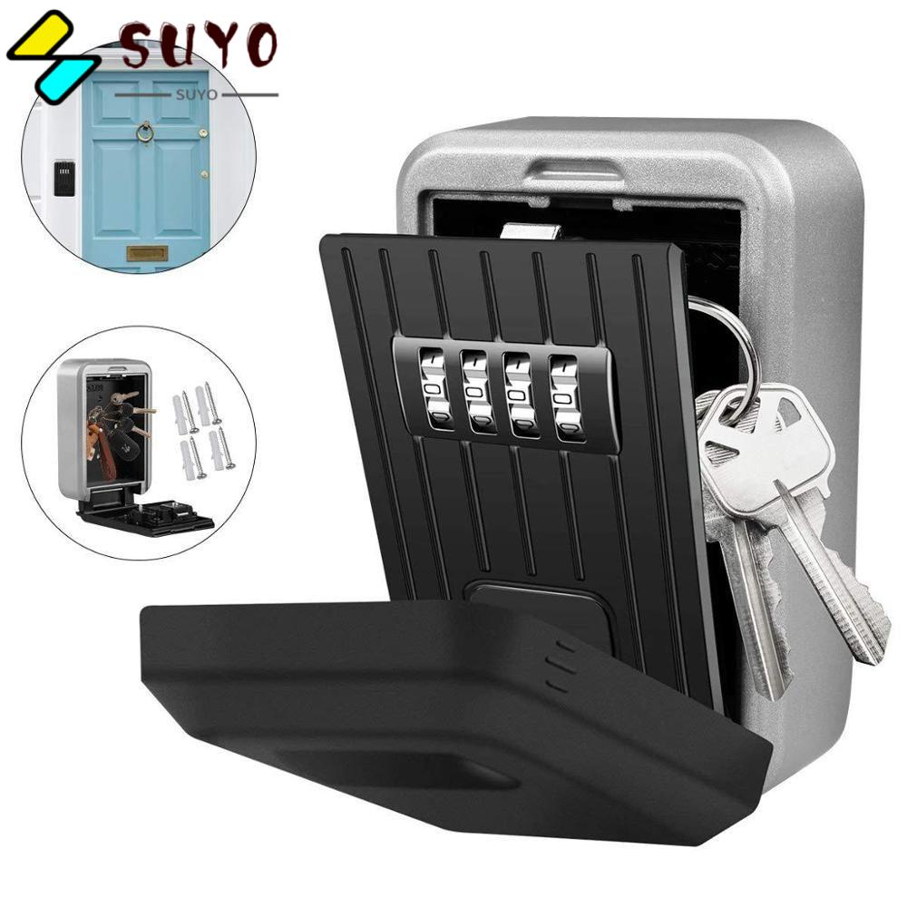 Hộp Đựng Chìa Khóa Gắn Tường Có Mật Khẩu Chống Thấm Nước Tiện Dụng