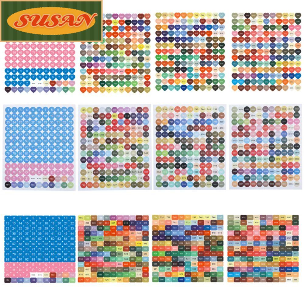 Bộ Tranh Thêu Chữ Thập DIY 447 Màu Toàn Diện