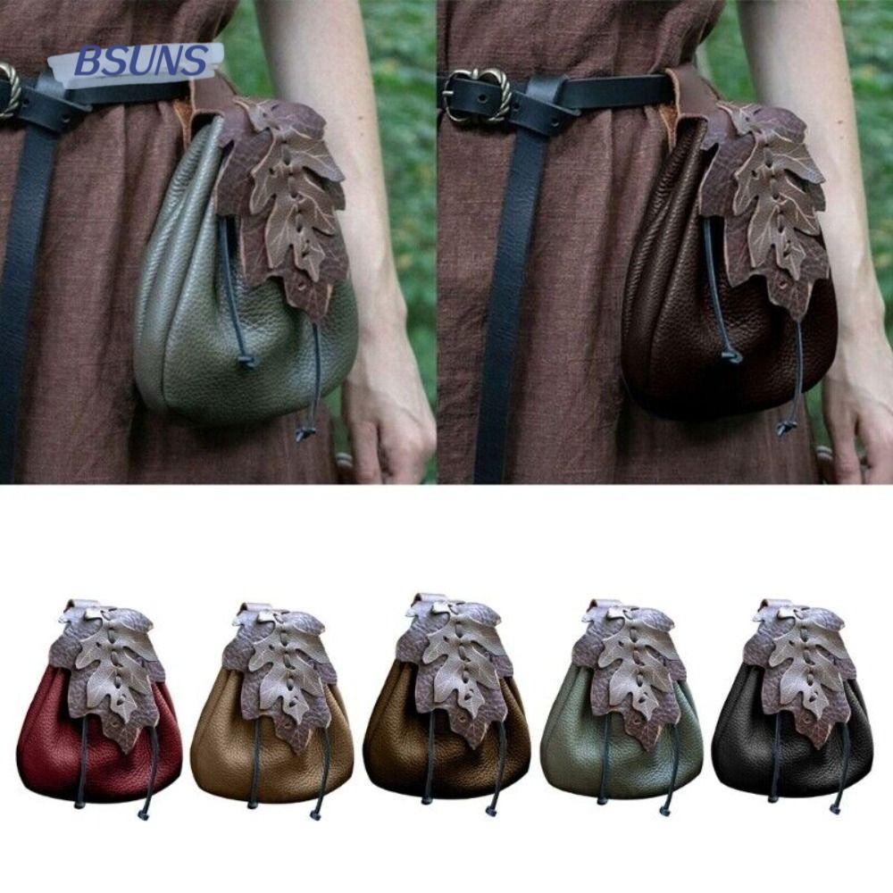 Túi Da PU Đeo Hông Phong Cách Thời Trung Cổ