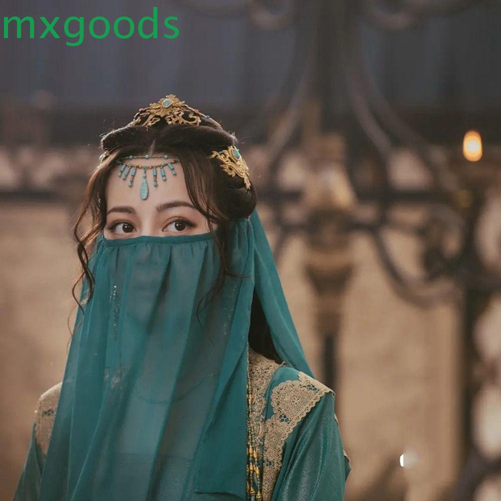 Vòng Đeo Tay Mặt Hình Lông Mày Phong Cách Hanfu Trung Hoa Thời Trang