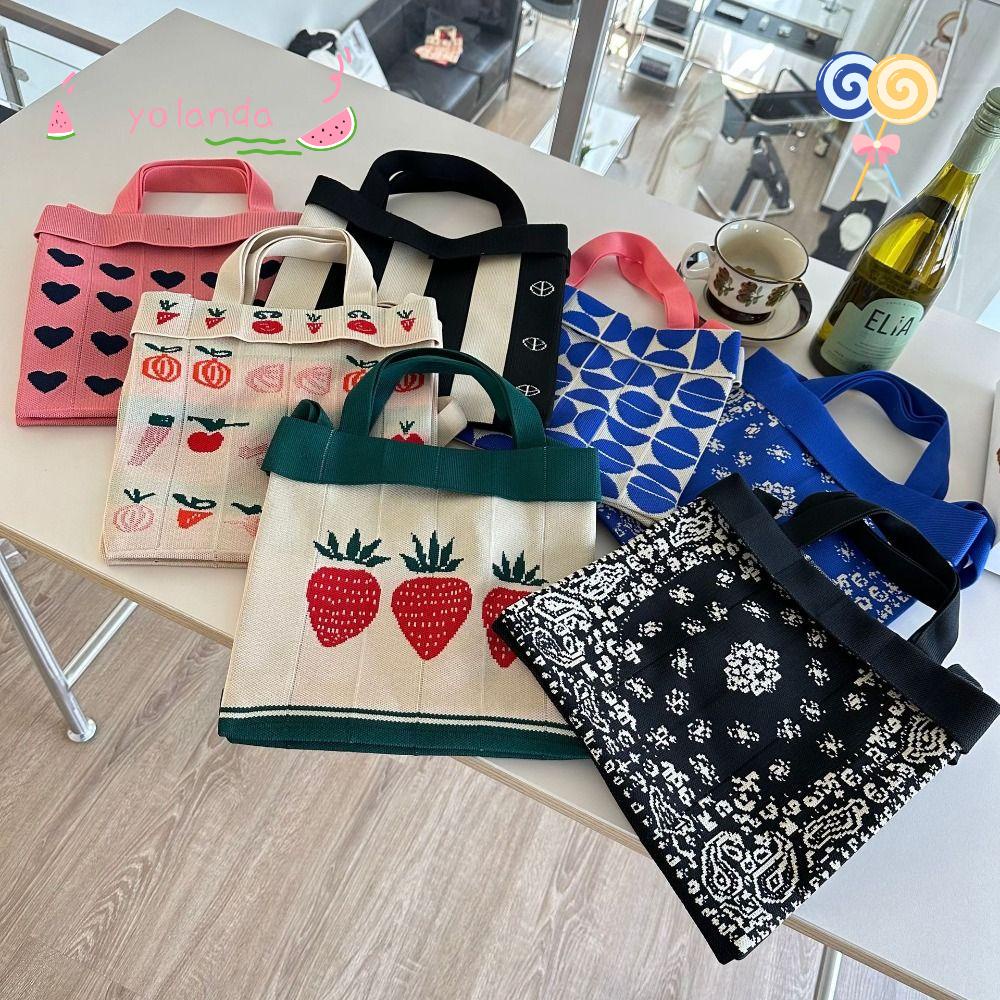 Túi Đeo Chéo Đựng Điện Thoại Thiết Kế Kiểu Dệt Độc Đáo Xinh Xắn