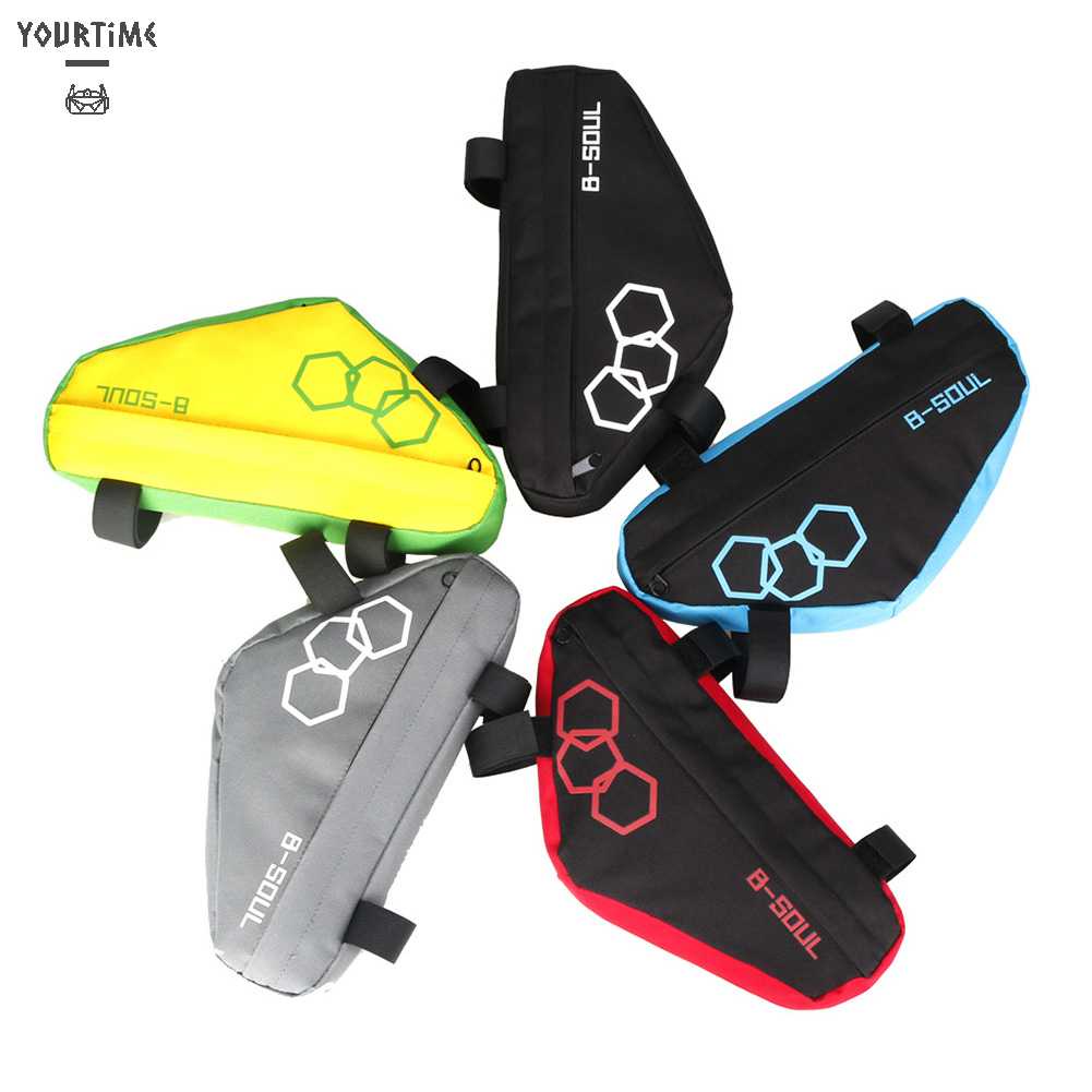 Túi Tam Giác Đựng Đồ Dùng Treo Khung Trước Xe Đạp Leo Núi Tiện Dụng