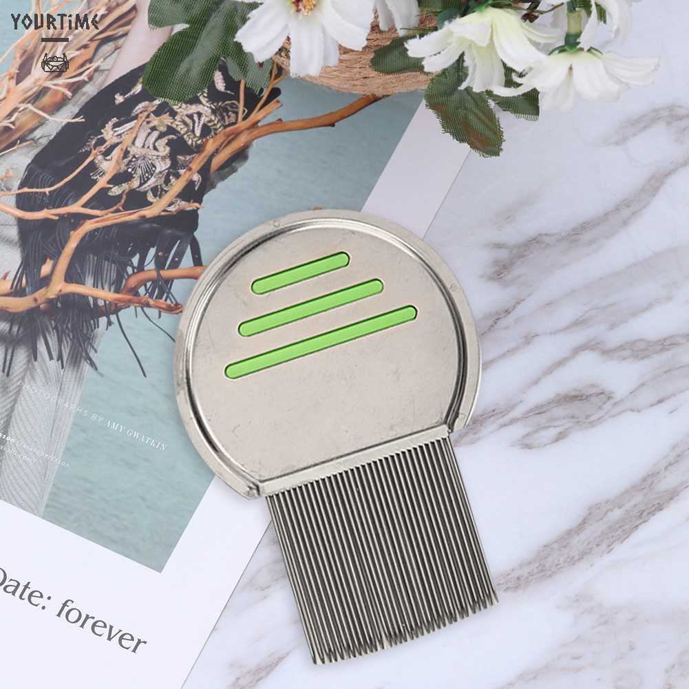 Lược Chải Tóc Mật Độ Cao Bằng Thép Không Gỉ Tiện Dụng