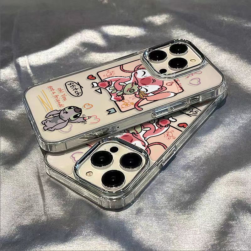 ✅Ốp Điện Thoại Mềm Chống Sốc Đính Búp Bê Thiên Thần PNFP Cho Iphone 127 14pro plus Max8 1311