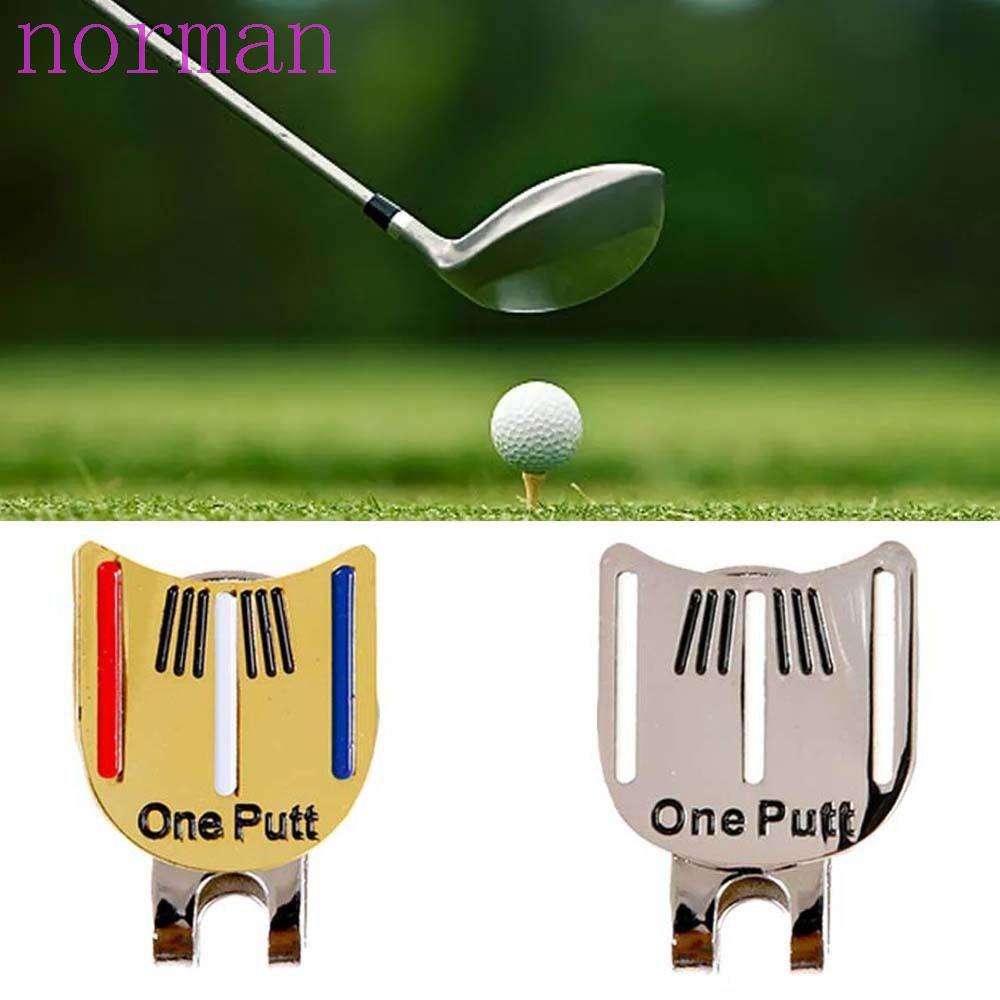 Phụ Kiện Kẹp Nón Đánh Dấu Vị Trí Bóng Golf Bằng Hợp Kim Hiệu NORMAN One Putt