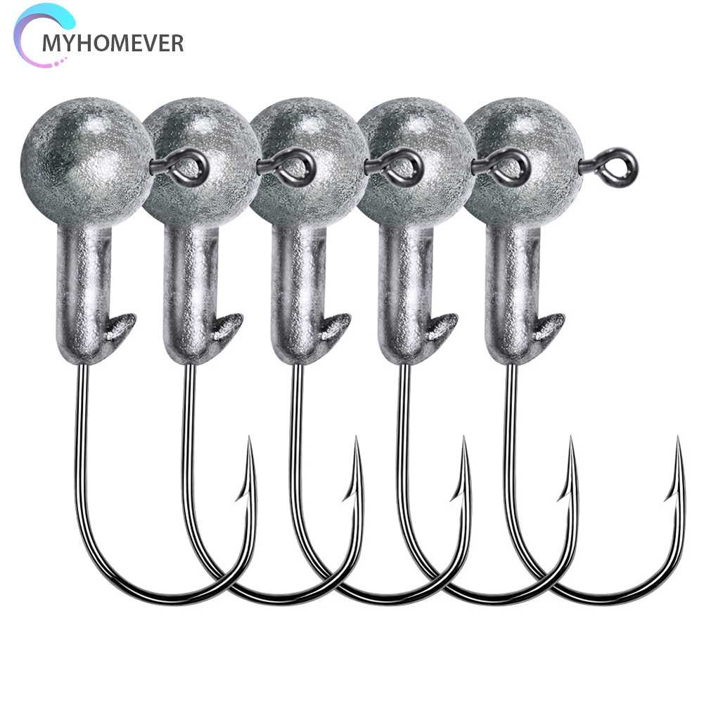 Set 10 Mồi Giả Nhử Cá Đầu Tròn Mềm Mại