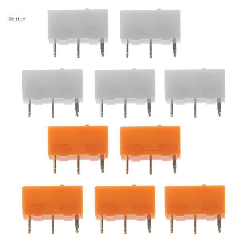 Mojito Set 5 Công Tắc Micro Switch Màu Vàng Kim Chống Bụi TTC