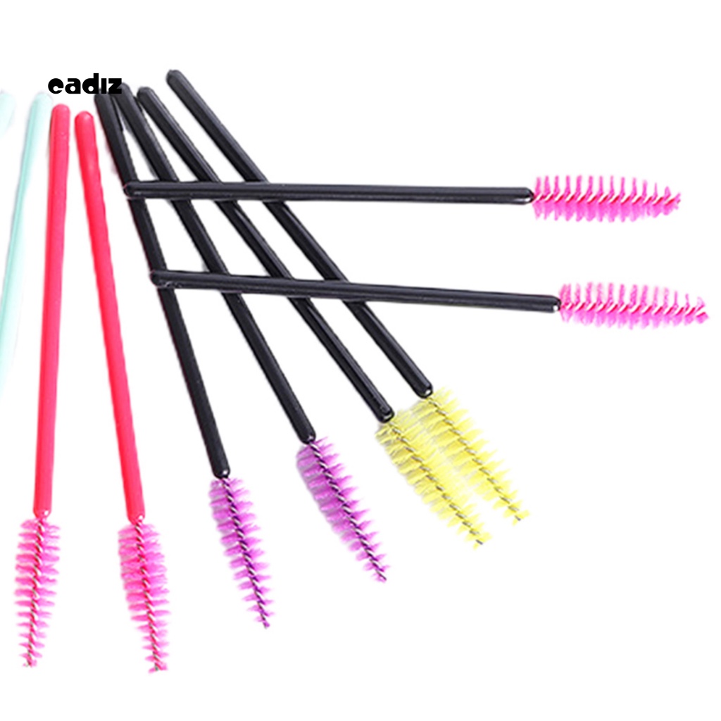 Bộ 50 Cọ Trang Điểm Lông Mi Màu Sắc Hỗn Hợp Dùng Một Lần Tiện Dụng