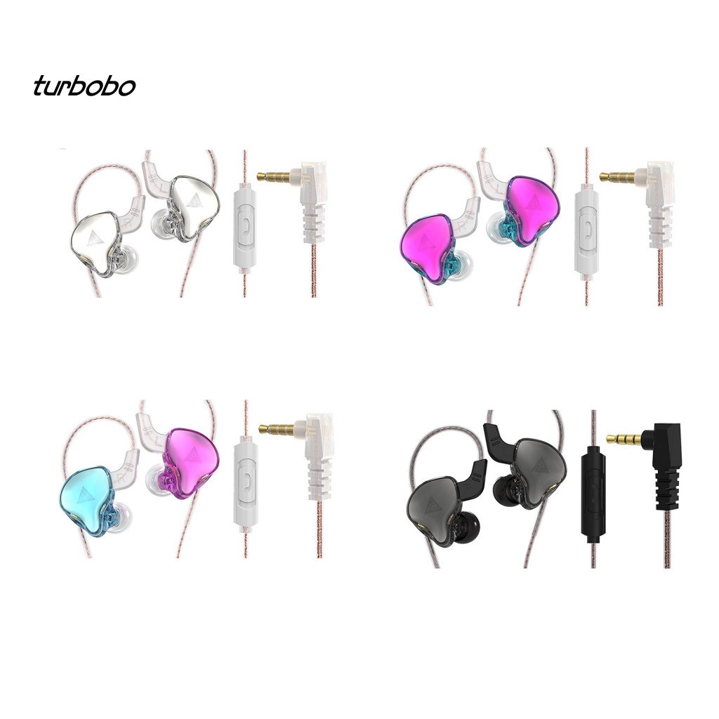 Tai Nghe Nhét Tai Chống Sốc Ổn Định Âm Thanh Trầm Có Dây Điều Khiển Thông Minh Tai Nghe Thể Thao Năng Động Cá Tính Cho Gia Đình