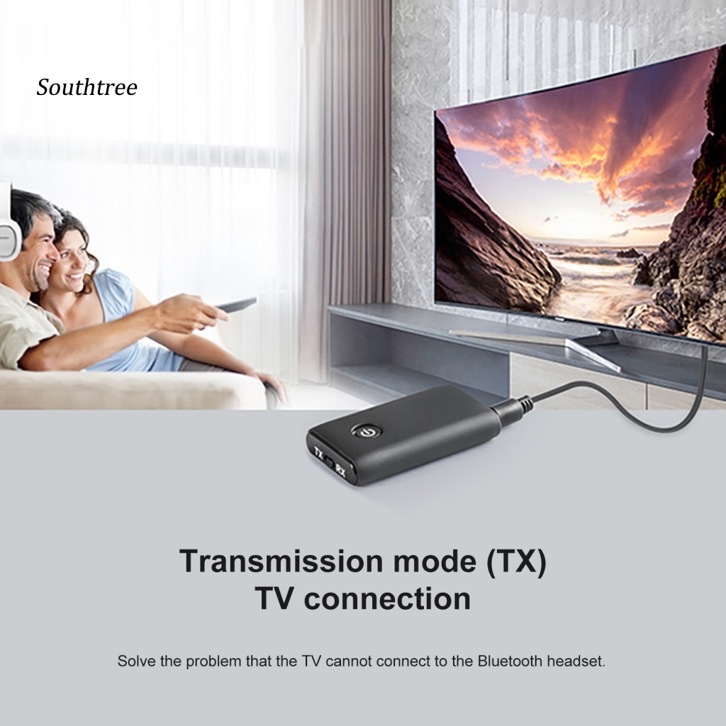 Bộ Thiết Bị Truyền Nhận Tín Hiệu Bluetooth 5.0 2 Trong 1 Cho Loa / Nhà Cửa / Xe Hơi