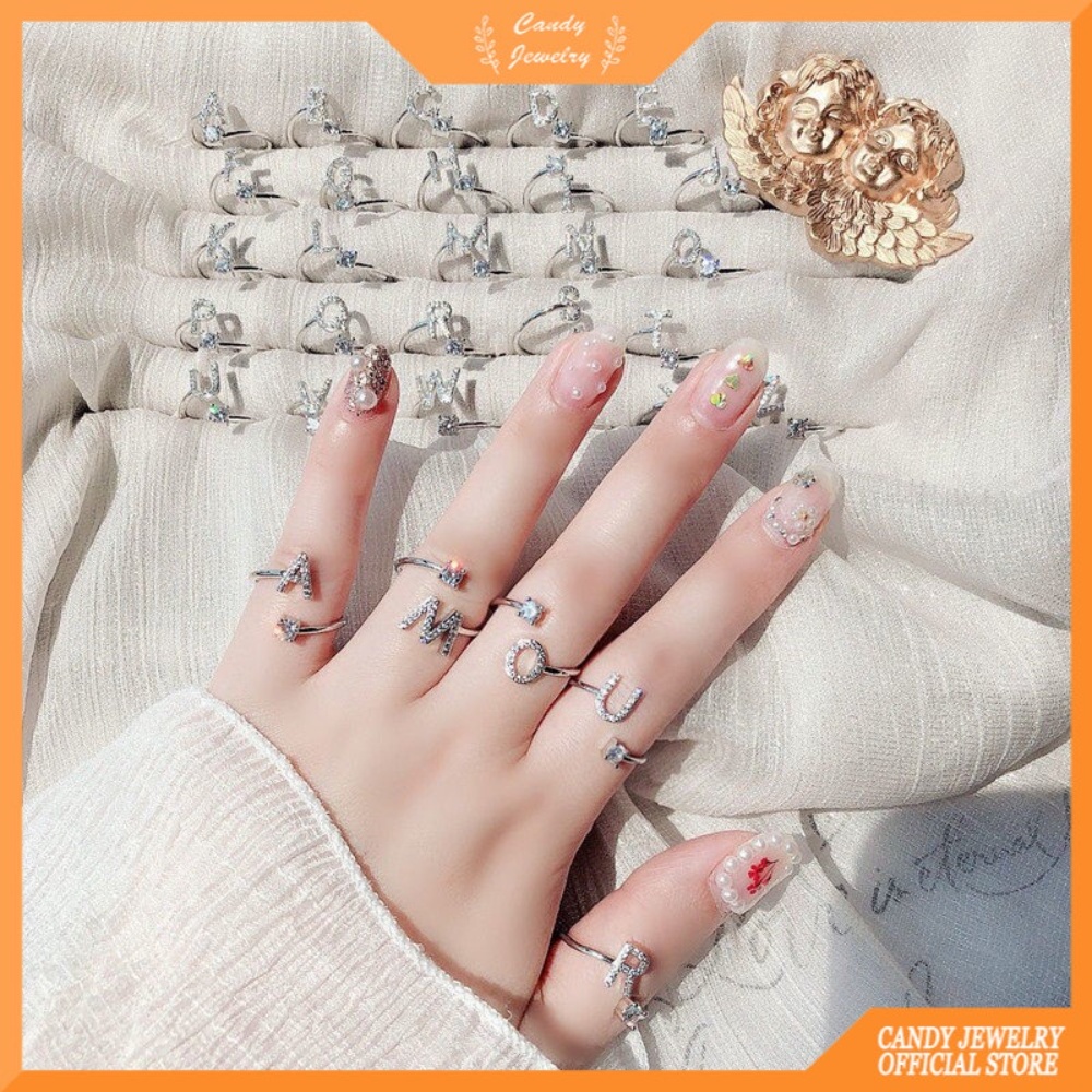 Nhẫn hở MANYUE nhiều kiểu dáng tùy chọn xinh xắn dễ thương