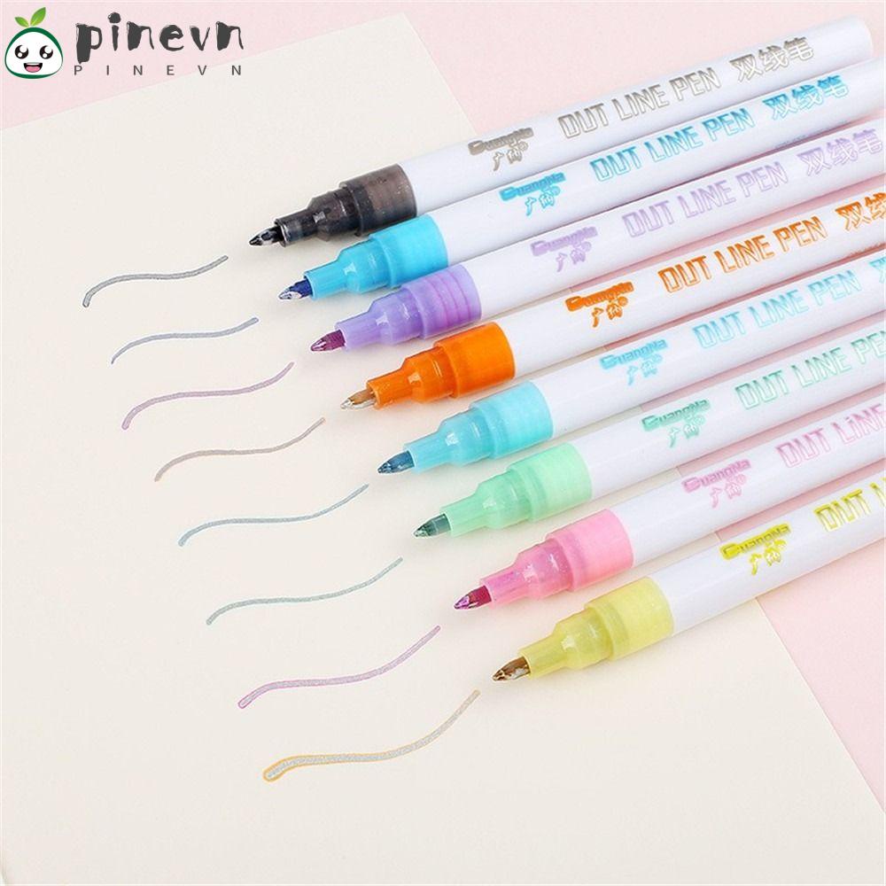 Bút Đánh Dấu 8 / 12 Màu Sắc Đa Dạng