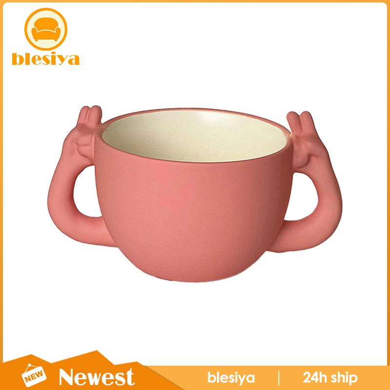 Cốc Sứ Uống Nước / Trà Sữa / Cà Phê Thiết Kế Độc Đáo Tiện Dụng Cho Gia Đình