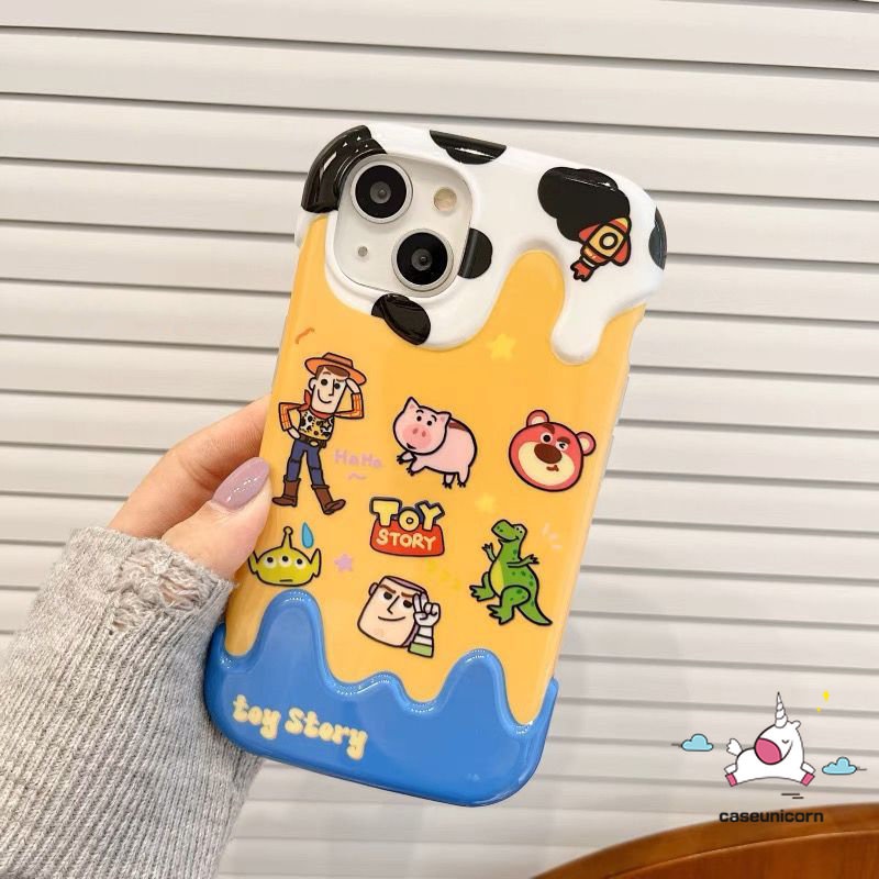 Ốp Điện Thoại Họa Tiết Hoạt Hình Toy Story Buzz Lightyear 3D Cho IPhone XR X 7Plus 14 11 13 12 Pro Max 7 8 Plus XS Max SE 2020