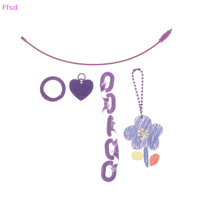 {Ffsd} Móc Chìa Khóa Trang Trí Xe Hơi Hình Hoa Tulip Dễ Thương Sáng Tạo Dành Cho Bạn Nữ * Bán Chạy