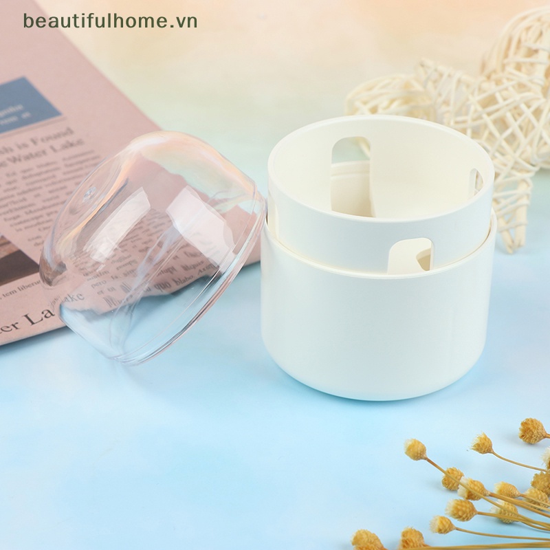 Giá Đỡ Bông Mút Trang Điểm Khô Thoáng Tiện Lợi