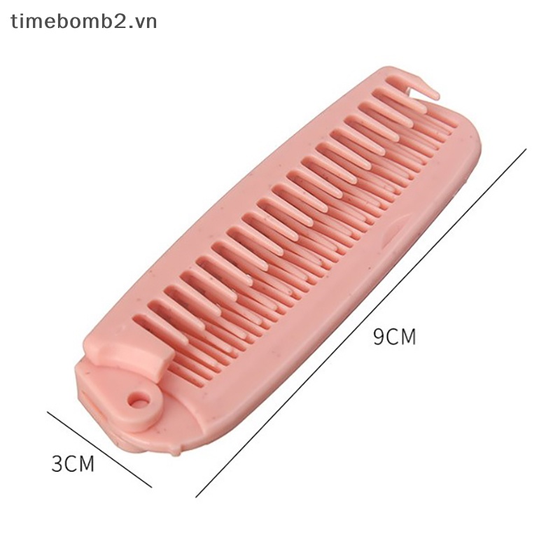 Lược Chải Tóc Massage Da Đầu Có Thể Gấp Gọn Tiện Lợi