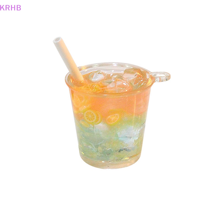 Xô Đựng Nước Đá Hai Màu Dạ Quang Kèm Ống Hút Bằng Nhựa Resin Để Bàn Trang Trí Nhà Cửa Mới