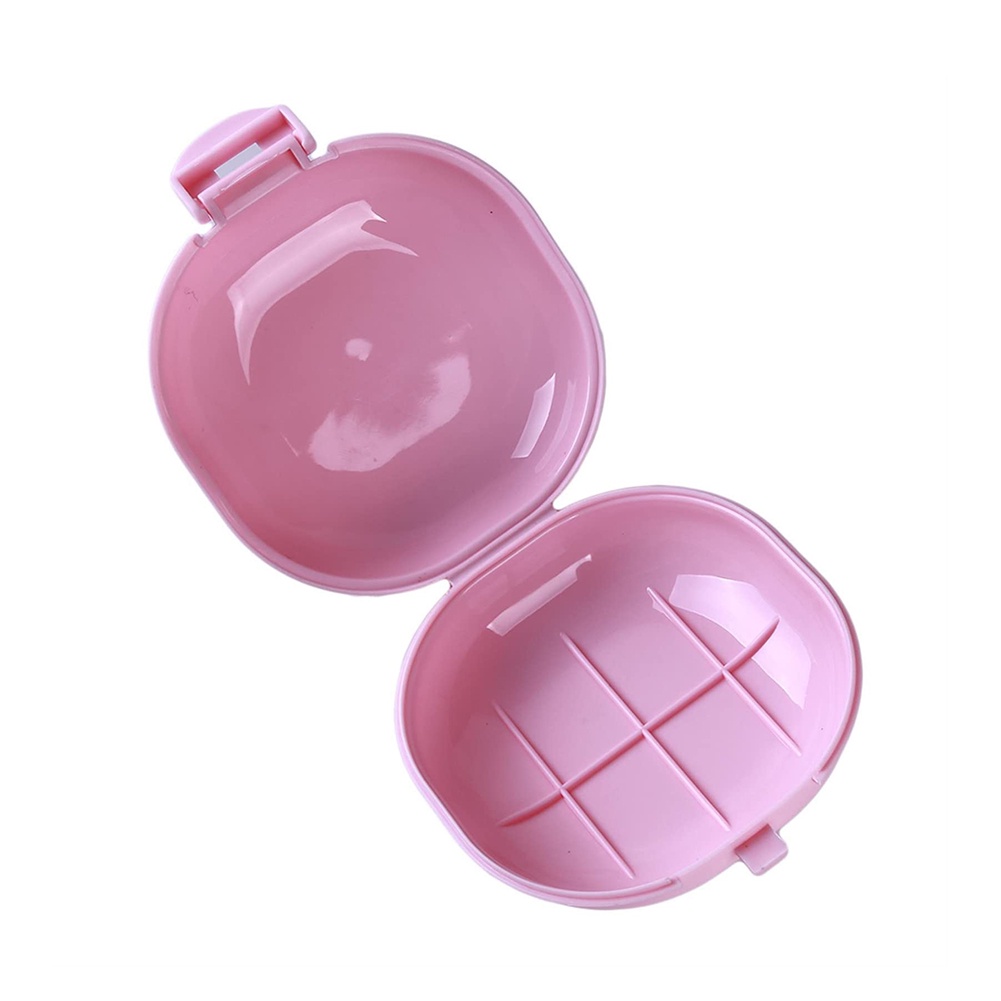 Khay Đựng Xà Phòng Bằng Nhựa Chống Nước Có Nắp Giá Đỡ Phù Hợp Cho Nhà Tắm / Cắm Trại - HSU