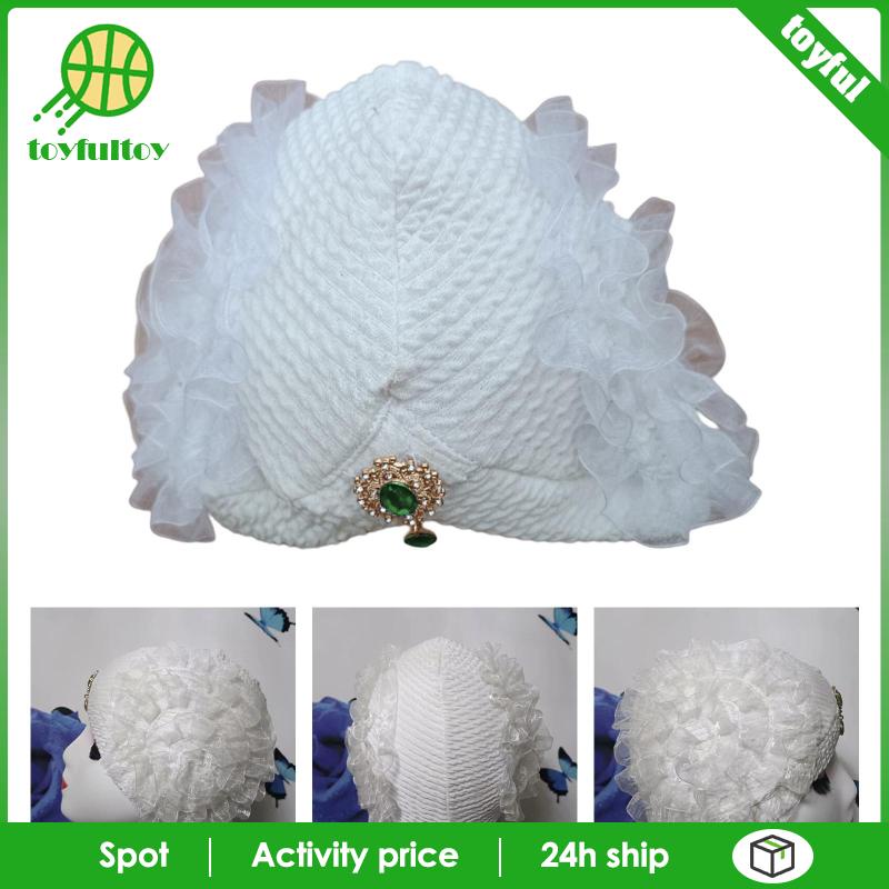 Mũ Bơi Trùm Đầu Đính Hoa Thời Trang Đi Biển Cho Nữ