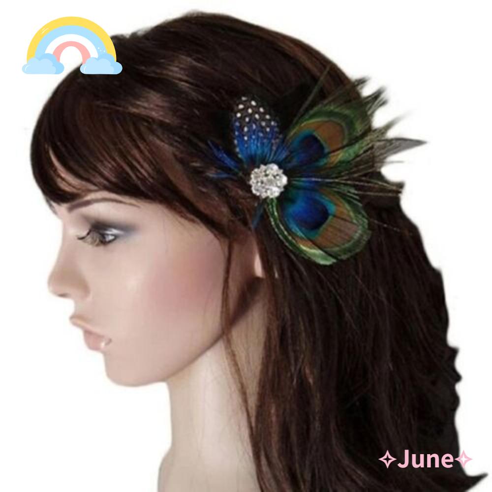 Kẹp Tóc Hình Lông Vũ Thời Trang Cho Nữ