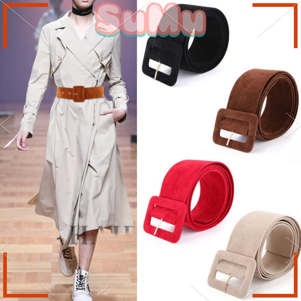 SUMU Thắt Lưng Nhung Sang Trọng Phong Cách Retro Cho Nữ