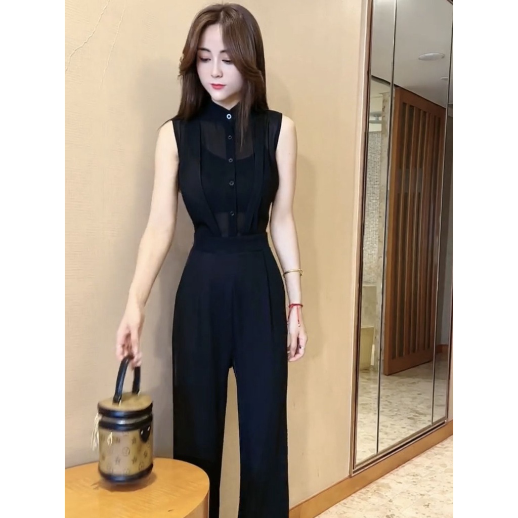 Áo Liền Quần Không Tay Dáng Ôm Thời Trang Mùa Hè 2023 Cho Nữ