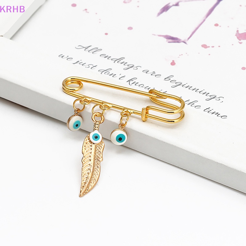 Ghim Cài Áo Hình Mắt Quỷ May Mắn Thời Trang Cho Nam Nữ Mới