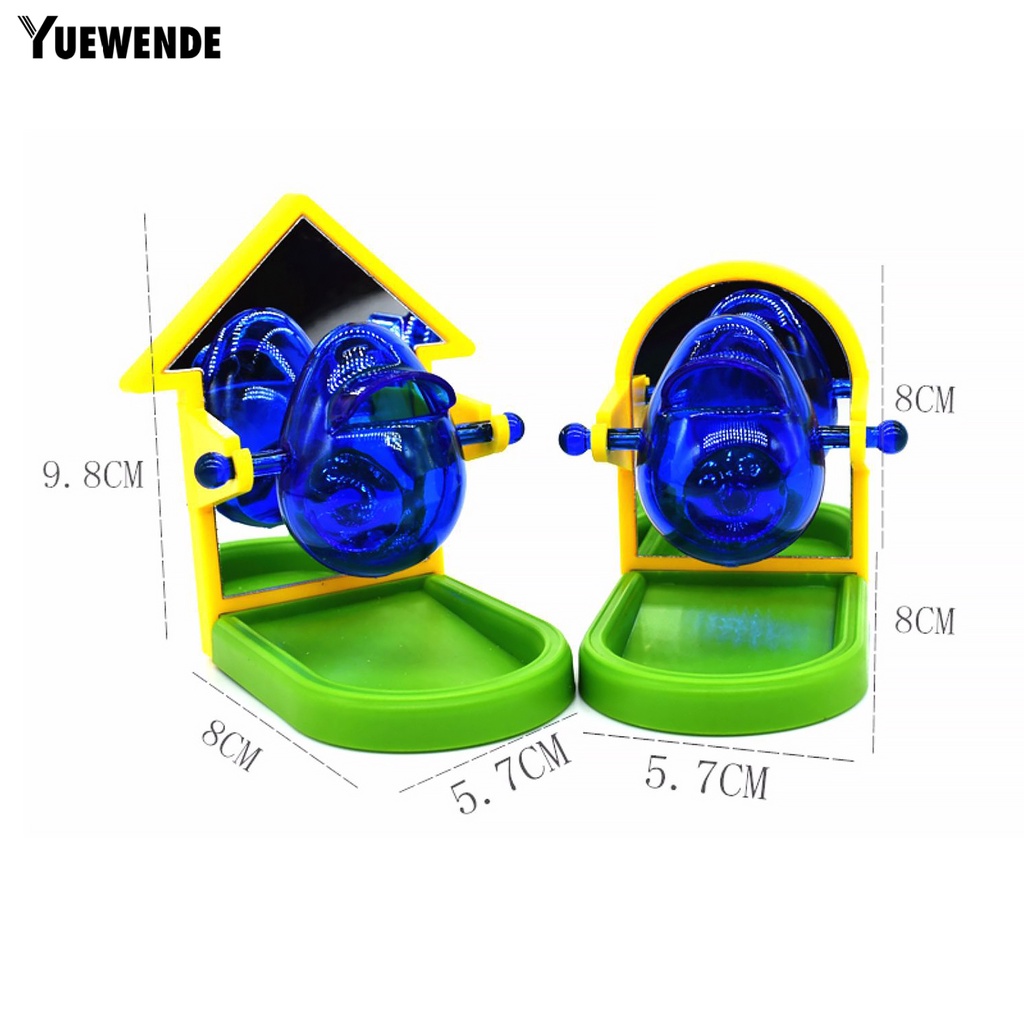 Đồ Chơi Ngôi Nhà Đựng Thức Ăn Chống Rò Rỉ Dành Cho Chim Vẹt