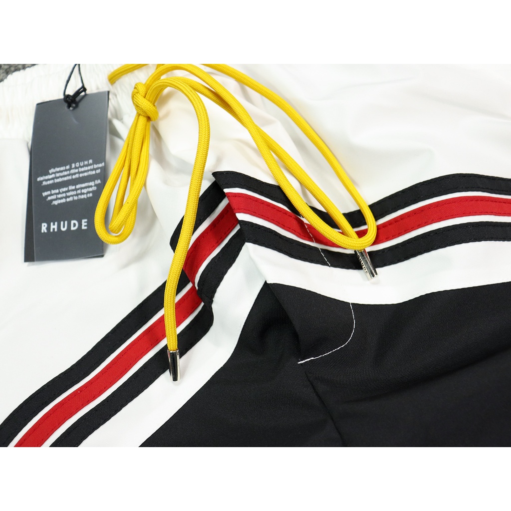 ❤❀  Hàng Có Sẵn] ❤ Quần Short Hip Hop Rút Dây Thêu Monogram Đường Phố Chất Lượng Cao Mùa Hè Hàng Mới