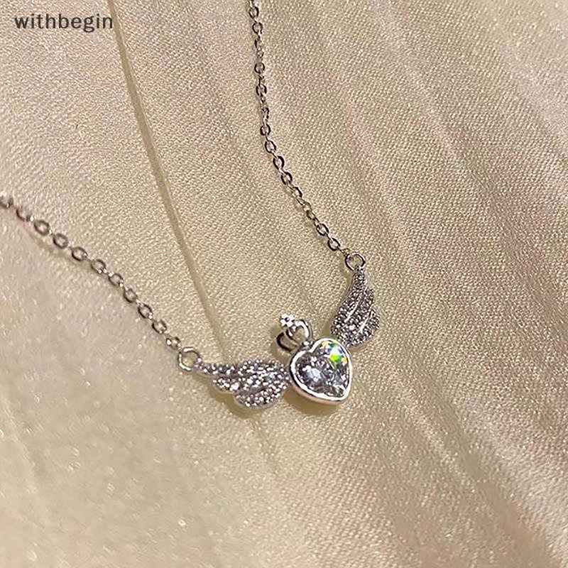 Vòng cổ Mặt Trái Tim Đính Đá Pha Lê Thời Trang Dành Cho Nữ