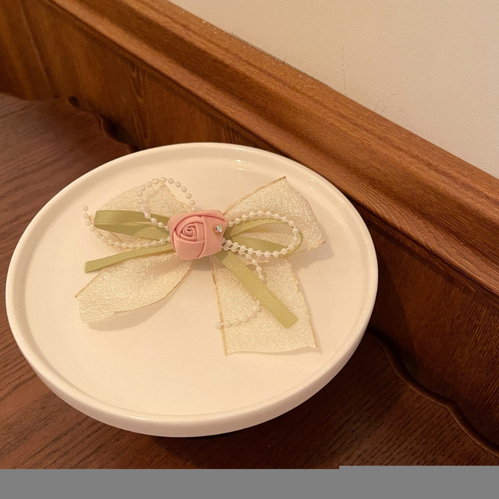 Kẹp Tóc Nơ Ruy Băng Thời Trang Đơn Giản Cho Nữ Mã 2023