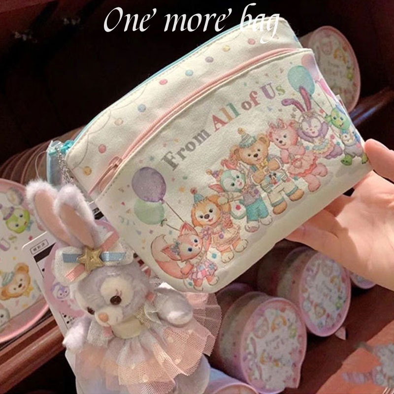 Túi Đựng Mỹ Phẩm Shirley Rose Star Delo Tony Rena Belle Hai Lớp In Họa Tiết Dễ Thương