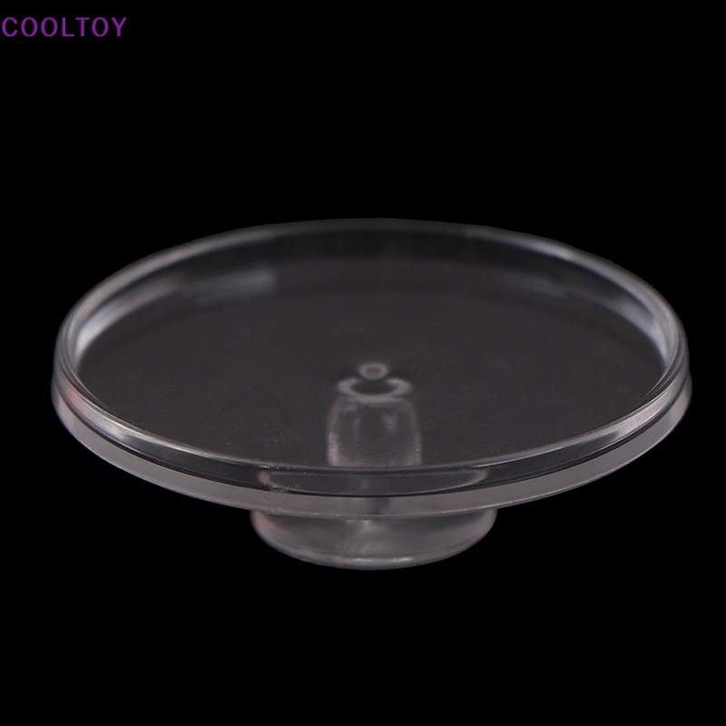 Cooltoy Hũ Đựng Đồ Tráng Miệng Trong Suốt Có Nắp Tỉ Lệ 1 / 12 Trang Trí Nhà Búp Bê