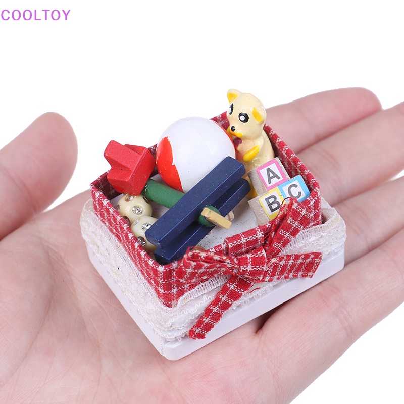 Cooltoy Hộp Đồ Chơi Mini Hình Gấu Tỉ Lệ 1: 12 Trang Trí Nhà Búp Bê