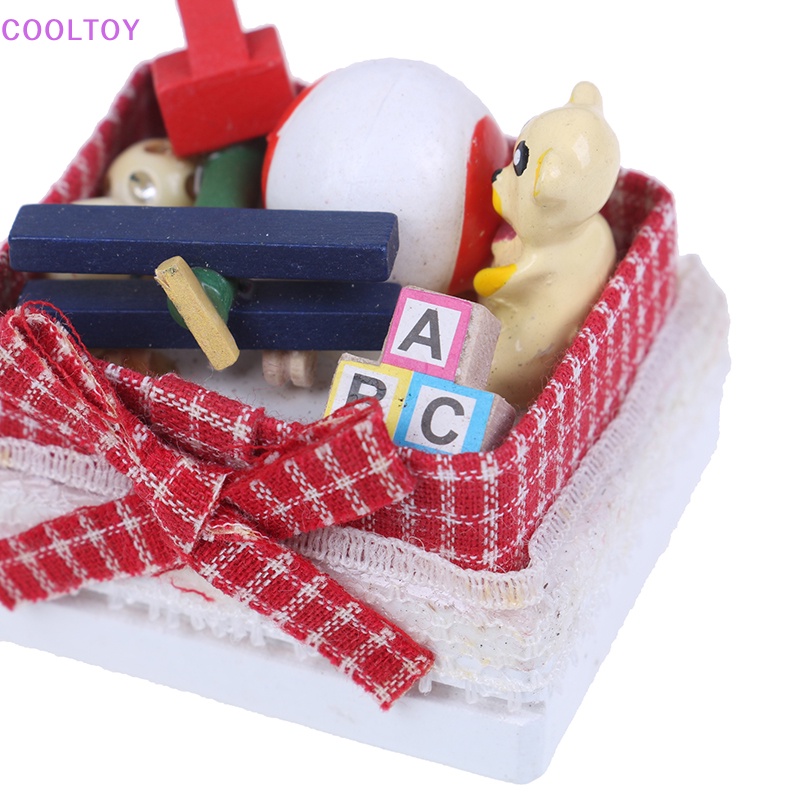 Cooltoy Hộp Đồ Chơi Mini Hình Gấu Tỉ Lệ 1: 12 Trang Trí Nhà Búp Bê