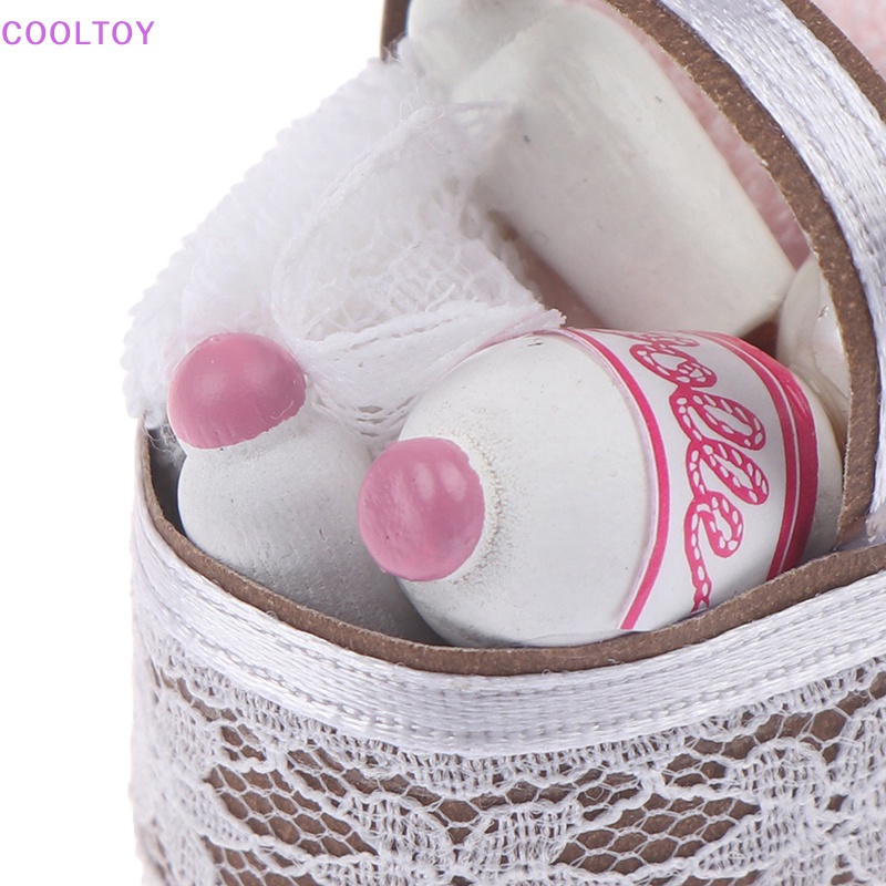 Giỏ Đựng Đồ Dùng Nhà Tắm Tỉ Lệ 1: 12 Trang Trí Nhà Búp Bê