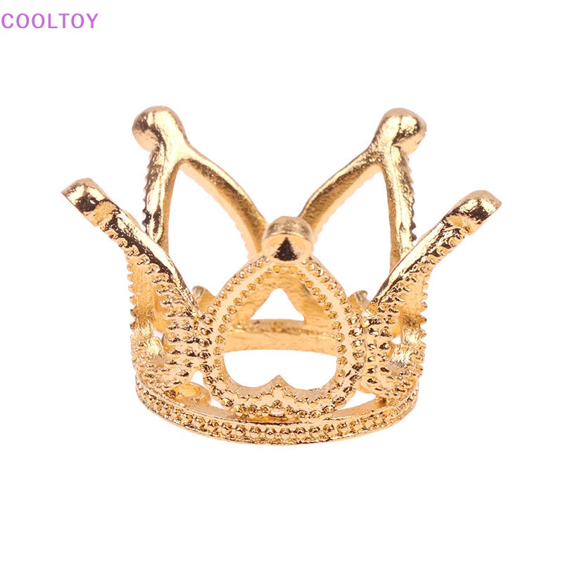 Vương Miện Kim Loại Trang Trí Tóc Cho Búp Bê 1 / 6