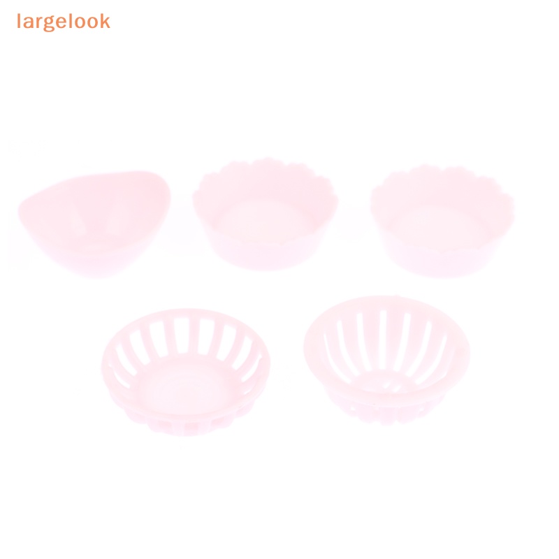 Set 5 Rổ Đựng Trái Cây / Rau Củ Quả Mini Trang Trí Nhà Búp Bê DIY