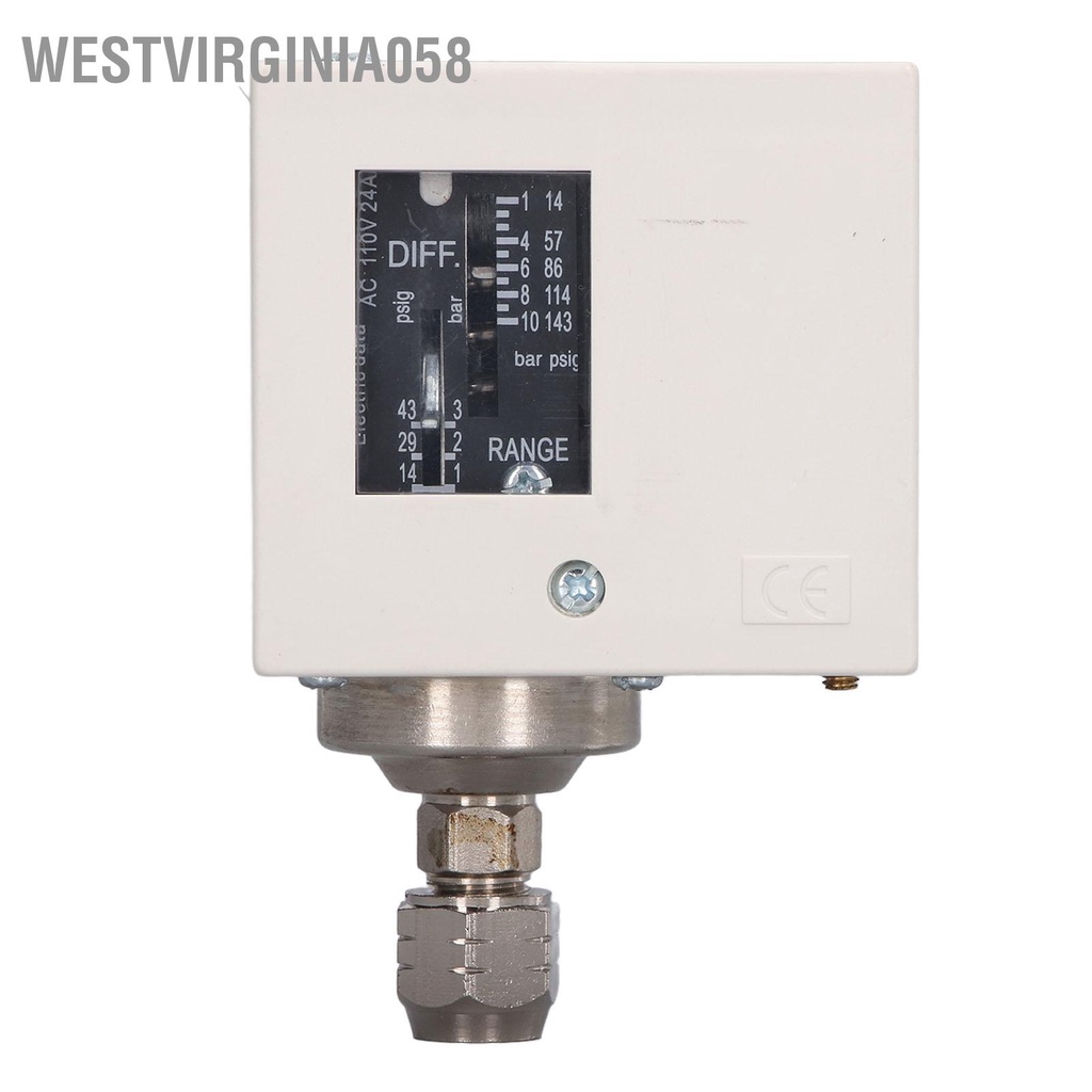 Westvirginia058 Công tắc điều khiển áp suất điện tử Phụ kiện máy nén khí bơm nước 10kgf/cm²